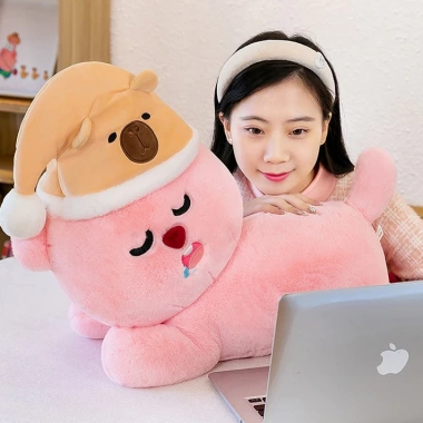 Gấu Bông Lớn Loopy Lotso Nằm Cao Cấp Vải Mịn - Quà Tặng Đáng Yêu từ MEILI STORE