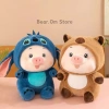 Gấu Bông Lợn Mũ Stick Heo Ú Capybra – Cao Cấp, Mềm Mịn, Cưng Ngất Ngây 30-55cm 118k