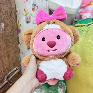 Gấu bông Loopy 25-27cm mềm mại, không sét - Giá ưu đãi 52.500₫