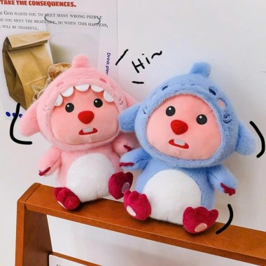 Gấu bông loopy cá mập 55cm - Đồ chơi phát nhạc, cosplay dễ thương, giảm giá 125k 4