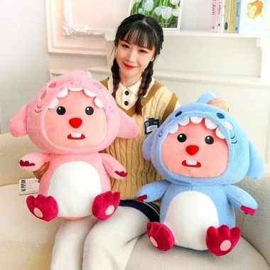 Gấu bông loopy cá mập 55cm - Đồ chơi phát nhạc, cosplay dễ thương, giảm giá 125k 6