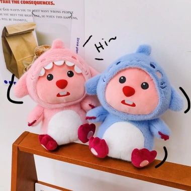 Gấu bông loopy cá mập - Thú nhồi bông Yolo cosplay, cao cấp, đa dạng, giảm còn 79.000đ