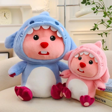 Gấu bông loopy cá mập - Thú nhồi bông Yolo cosplay, cao cấp, đa dạng, giảm còn 79.000đ