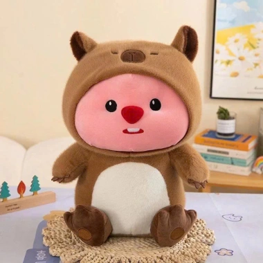 Gấu Bông Loopy Cosplay Capybara Thuý Nhôi 3D, Ôm Ngủ Ấm Áp, Giá 104.998₫ (Giảm từ 130.198₫) 8