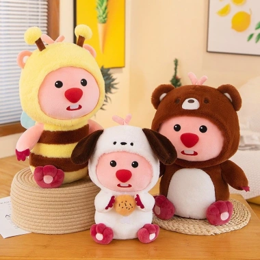 Gấu bông Loopy Cosplay Đa Dạng Gấu, Cún, Ong - Siêu Đáng Yêu, Giá Rẻ 112.500₫ 4 Gấu bông Loopy Cosplay Đa Dạng Gấu, Cún, Ong - Siêu Đáng Yêu, Giá Rẻ 112.500₫ 4