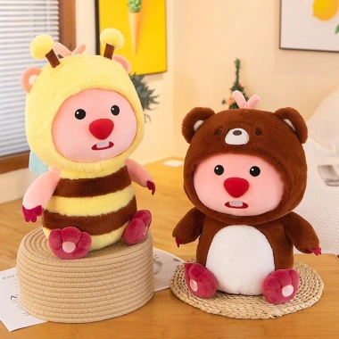 Gấu bông Loopy Cosplay Đa Dạng Gấu, Cún, Ong - Siêu Đáng Yêu, Giá Rẻ 112.500₫