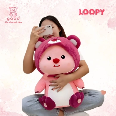 Gấu bông Loopy Cosplay đáng yêu - Đồ chơi nhồi bông cao cấp, quà tặng bé, 119.000₫ 2