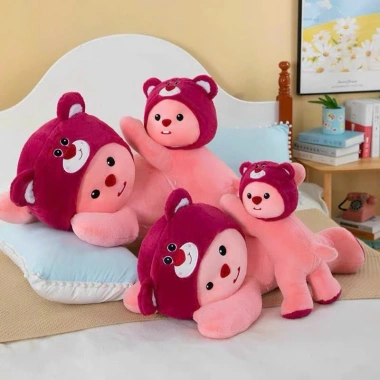 Gấu Bông Loopy Cosplay Lotso Nằm Nhân Vật Đáng Yêu Giá Chỉ 150.000 VNĐ 4 Gấu Bông Loopy Cosplay Lotso Nằm Nhân Vật Đáng Yêu Giá Chỉ 150.000 VNĐ 4