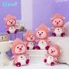 Gấu Bông Loopy Đội Mũ Trái Cây Đào Dâu Tây - Đồ Ghi Nhớ Cao Cấp Giá Ưu Đãi 5