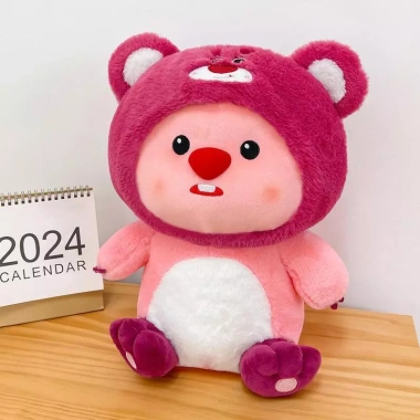 Gấu bông Loopy gáu dâu 50cm siêu đáng yêu - Thú nhồi bông đồ chơi, giá chỉ 180.000đ 3