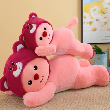 Gấu bông Loopy hải ly dáng nằm 90cm – Đáng yêu, mềm mại, giảm giá 20% 6