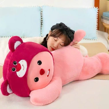 Gấu bông Loopy hải ly dáng nằm 90cm – Đáng yêu, mềm mại, giảm giá 20% 8
