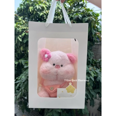 Gấu bông loopy hải ly hồng lông xù cài hoa len 20-22cm - Quà tặng nữ chỉ 30.000đ, giao nhanh HCM 6 Gấu bông loopy hải ly hồng lông xù cài hoa len 20-22cm - Quà tặng nữ chỉ 30.000đ, giao nhanh HCM 6