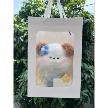 Gấu bông loopy hải ly hồng lông xù cài hoa len 20-22cm - Quà tặng nữ chỉ 30.000đ, giao nhanh HCM 10 Gấu bông loopy hải ly hồng lông xù cài hoa len 20-22cm - Quà tặng nữ chỉ 30.000đ, giao nhanh HCM 10