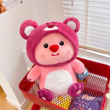 Gấu Bông Loopy Lotso Cao Cấp Mềm Mịn - Giá 99.330₫ Giảm Sốc Tại MEILI STORE