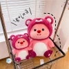 Gấu Bông Loopy Lotso Hải Lý Đậu Mũ Đầu Đầy Đáng Yêu, Mềm Mại Cao Cấp 8