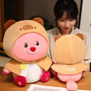 Gấu Bông Loopy Mặc Áo Choàng 20cm - Giá ưu đãi 175.000đ, siêu mềm, dễ thương