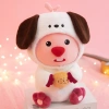 Gấu bông Loopy mũ dâu, Hải Ly Cosplay, Pikachu, Ong vàng, Gấu nâu - Giá chỉ 109k 6