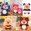 Gấu bông Loopy mũ dâu, Pikachu, Stitch, Ong vàng - đủ size, loại 1 cao, giá 119k-97k