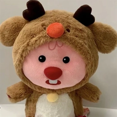 Gấu Bông Loopy Noel Bánh Quy Nâu 20cm - Đẹp Mềm, Giá chỉ 250.000 VND