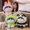 Gấu bông mèo Hoàng Thượng cosplay nhắn màu - Giá ưu đãi 100.000 VND, mềm mại, chi tiết sắc nét, quà tặng lý tưởng 2
