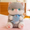 Gấu bông mèo ôm cá cute Bear.Om 45cm màu xám mềm mịn - Giá ưu đãi 199k 4