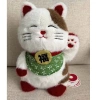Gấu Bông Mèo Thần Tài 50cm Đuôi Đầy Đeo Khăn Xanh Thêu Chữ Phúc - May Mắn Tài Lộc, Chỉ 159.000 9