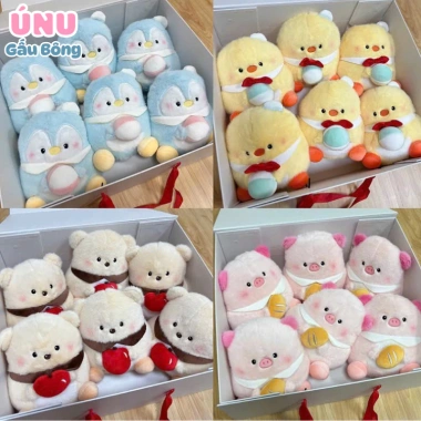 Gấu Bông Mini 25cm Hình Động Vật Ôm Củ Quả Đáng Yêu Quà Tặng Cute VT01 65k 2 Gấu Bông Mini 25cm Hình Động Vật Ôm Củ Quả Đáng Yêu Quà Tặng Cute VT01 65k 2