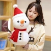 Gấu bông người tuyết hottrend Noel - Mũ kẻ hàng loại 1, bông cao cấp, giảm giá 98.000₫ 5