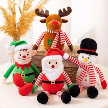 Gấu bông Noel cao cấp đa size – Người tuyết, Ông già Noel, giảm còn 98.000 VND 2