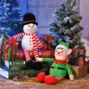 Gấu bông Noel cao cấp đa size – Người tuyết, Ông già Noel, giảm còn 98.000 VND 4