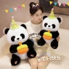 Gấu Bông Panda 50cm Ôm Bánh Sinh Nhật - Hàng Quảng Châu, Đội Nón, Giá 69.000đ 4