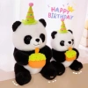Gấu Bông Panda 50cm Ôm Bánh Sinh Nhật - Hàng Quảng Châu, Đội Nón, Giá 69.000đ 5