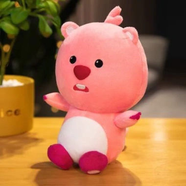 Gấu bông Pororo Loopy hồng cao cấp - Đồ chơi mềm mại, siêu đáng yêu, giảm còn 99k