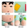 Gấu Bông Shin Chan 65cm - Gối Tựa Lưng Cray On Mặc Đồ Ngủ Dễ Thương 69k 3
