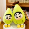 Gấu Bông Shin Chan 65cm - Gối Tựa Lưng Cray On Mặc Đồ Ngủ Dễ Thương 69k 10