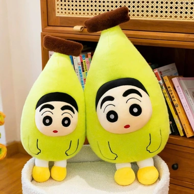 Gấu Bông Shin Chan 65cm - Gối Tựa Lưng Cray On Mặc Đồ Ngủ Dễ Thương 69k 10