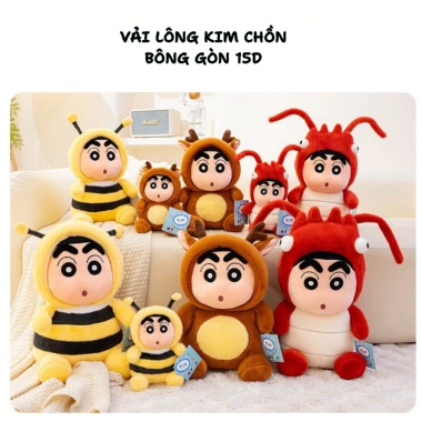 Gấu Bông Shin Chan Cosplay 15D Đáng Yêu An Toàn, Giá Ưu Đãi 89.000đ 5 Gấu Bông Shin Chan Cosplay 15D Đáng Yêu An Toàn, Giá Ưu Đãi 89.000đ 5