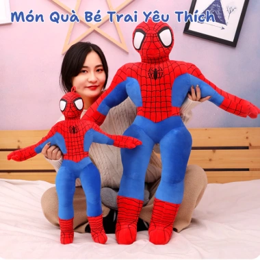 Gấu Bông Siêu Nhân Người Nhện Kích Thước Cho Bé Trai - Nhập Khẩu Cao Cấp 79.000₫