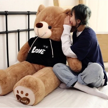 Gấu bông Teddy ANVIHOME nhập khẩu từ 1m đến 1.75m, quà tặng người yêu, giá ưu đãi 550k 3
