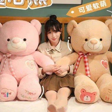 Gấu bông Teddy ANVIHOME nhập khẩu từ 1m đến 1.75m, quà tặng người yêu, giá ưu đãi 550k 5