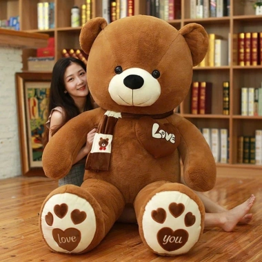 Gấu bông Teddy cao cấp Quà tặng crush, bạn bè, người thân, người yêu, trẻ nhỏ, giá ưu đãi 421.200 VND 4