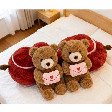 Gấu bông Teddy hộp quà sinh nhật cao cấp, dễ thương, giá ưu đãi 239.900₫