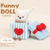 Gấu bông Teddy hộp quà sinh nhật cao cấp, dễ thương, giá ưu đãi 239.900₫ 10