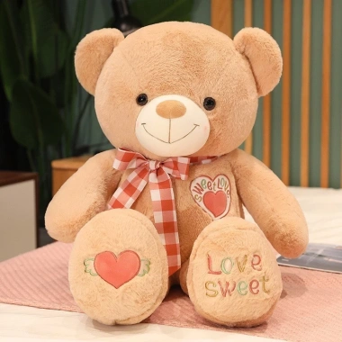 Gấu bông Teddy nhập khẩu đa size 1m-1m8 - Quà tặng người yêu, giảm còn 450k 4
