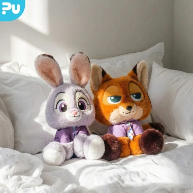 Gấu Bông Thỏ & Cáo Zootopia - Bông Mềm Mịn, Ôm Cực Đã, Quà Tặng Dễ Thương Pupi 265k