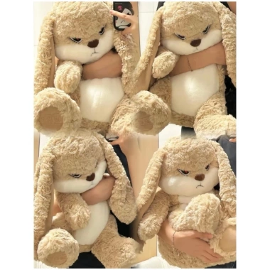 Gấu bông thỏ mặt quạo cao cấp Bear.Om Store - Giá 129k (giảm từ 159.960) 3