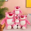 Gấu dâu đứng Losto – Gấu bông tai dâu mềm mịn, size 25‑35‑50cm, giảm còn 98.280₫
