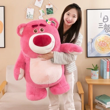 Gấu dâu đứng Losto – Gấu bông tai dâu mềm mịn, size 25‑35‑50cm, giảm còn 98.280₫ 4