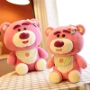 Gấu dâu Losto đeo yếm hồng cute - Gấu Huggin Bear size 35-45-55cm, giá 149k 2